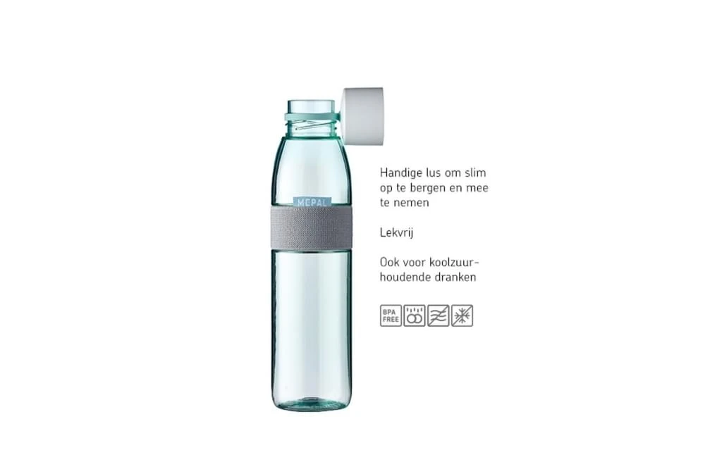 Mepal Waterfles Ellipse 500 Ml Vibe Roze 4 Mepal Waterfles Ellipse 500 Ml Vibe Roze - Afbeelding 4
