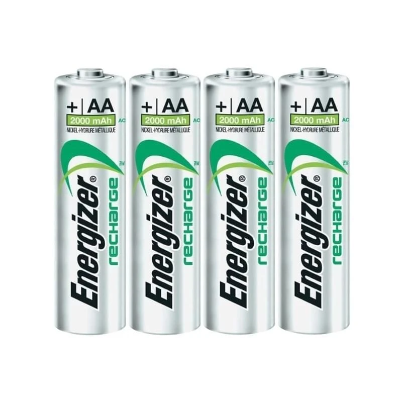 Energizer Oplaadbare Batterijen AA 4 Stks 1 Energizer Oplaadbare Batterijen AA 4 Stks