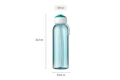 Mepal Waterfles Flip-Up Campus 500 Ml Rood 11 Mepal Waterfles Flip-Up Campus 500 Ml Rood -Klean Kanteen Winkel 90474 mepal waterfles flip up campus 500 ml