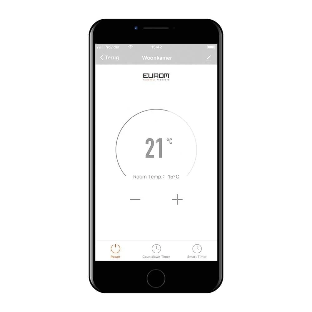 Eurom Alutherm 2000 Wifi Convectorkachel 9 Eurom Alutherm 2000 Wifi Convectorkachel - Afbeelding 9