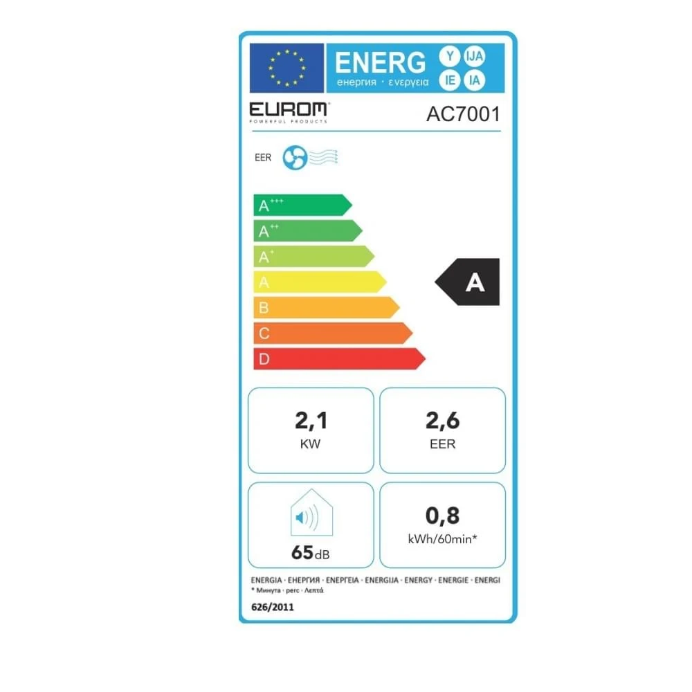 Eurom AC-7001 Airco 2 Eurom AC-7001 Airco - Afbeelding 2